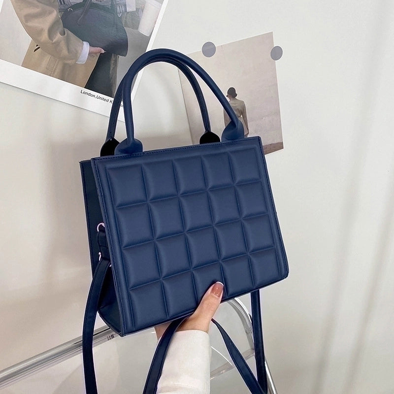 Small Pu Leather  Retro Square Bag