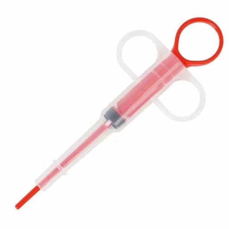 Minimalist Plastic Solid Color Pet Feed Medication Utensil
