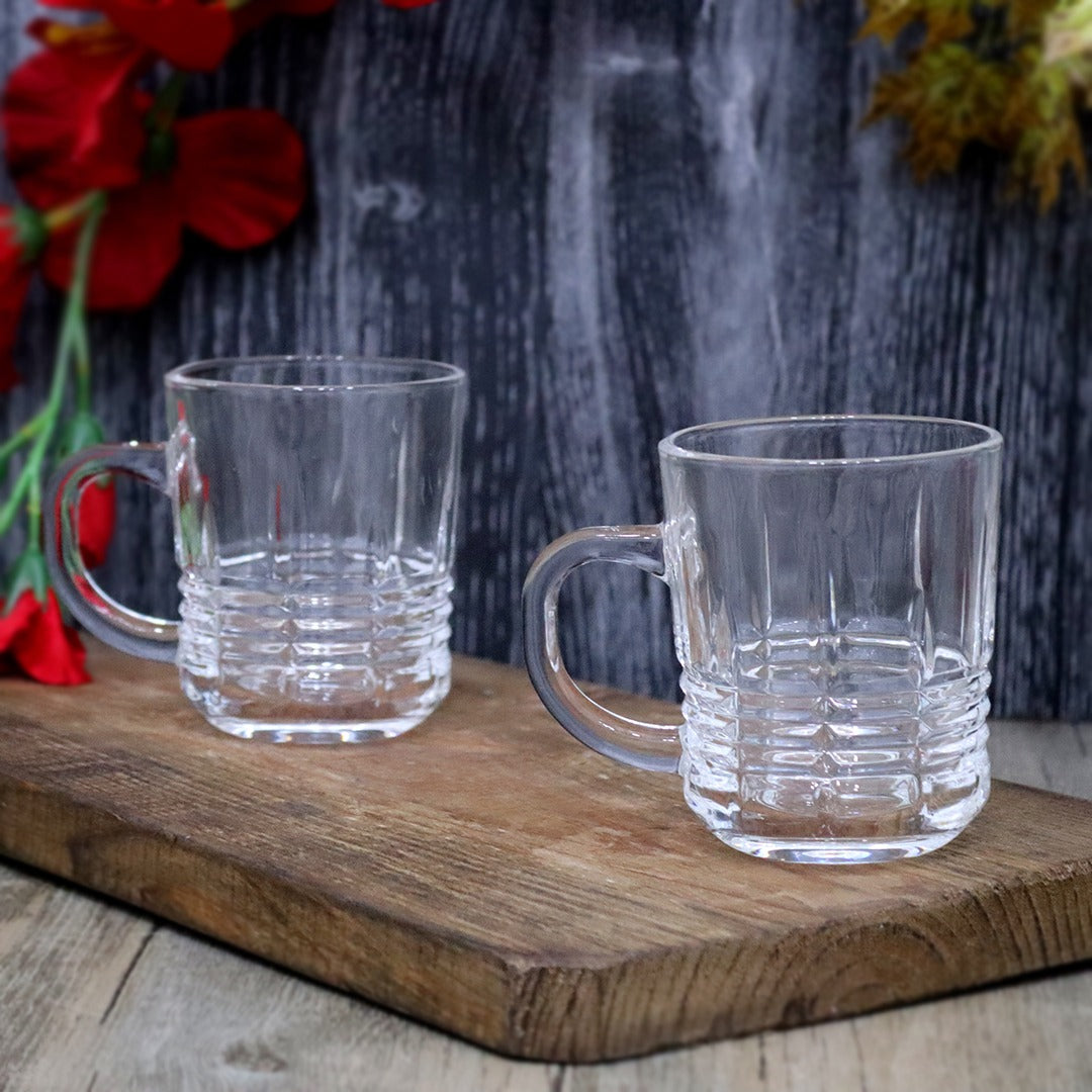 Glass Mugs 224ml (6 Cups)