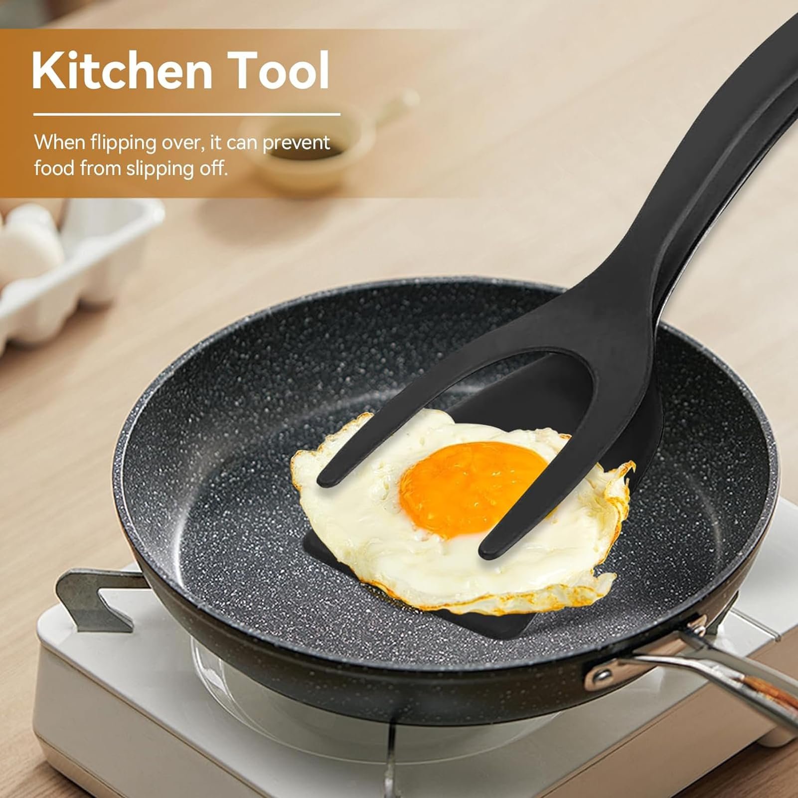 2 in 1 Grip Flip Spatula Tongs