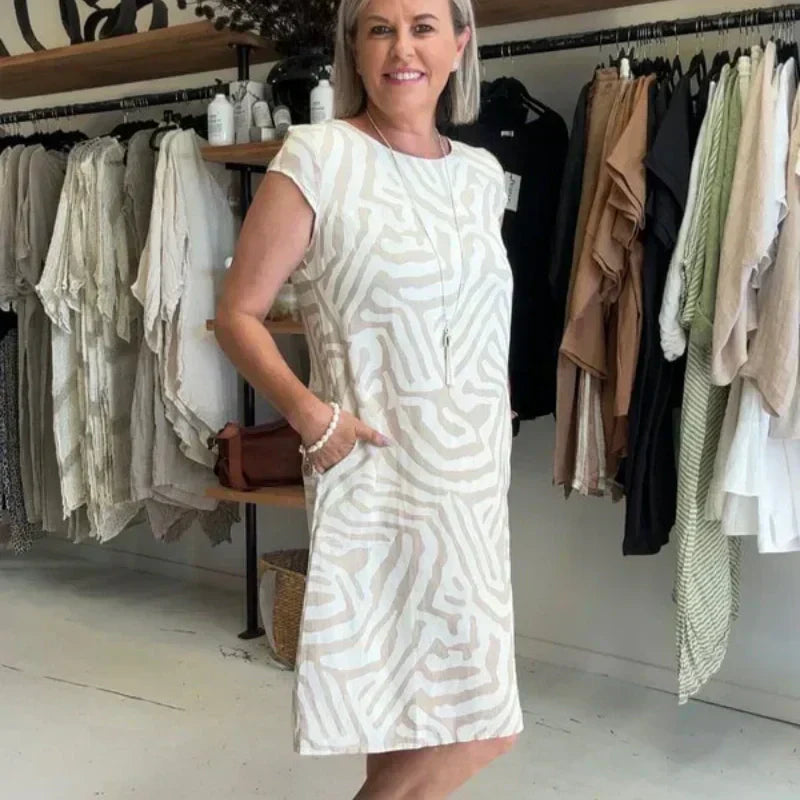 ✨2025 New Boho Vintage Casual Printed Dress💃