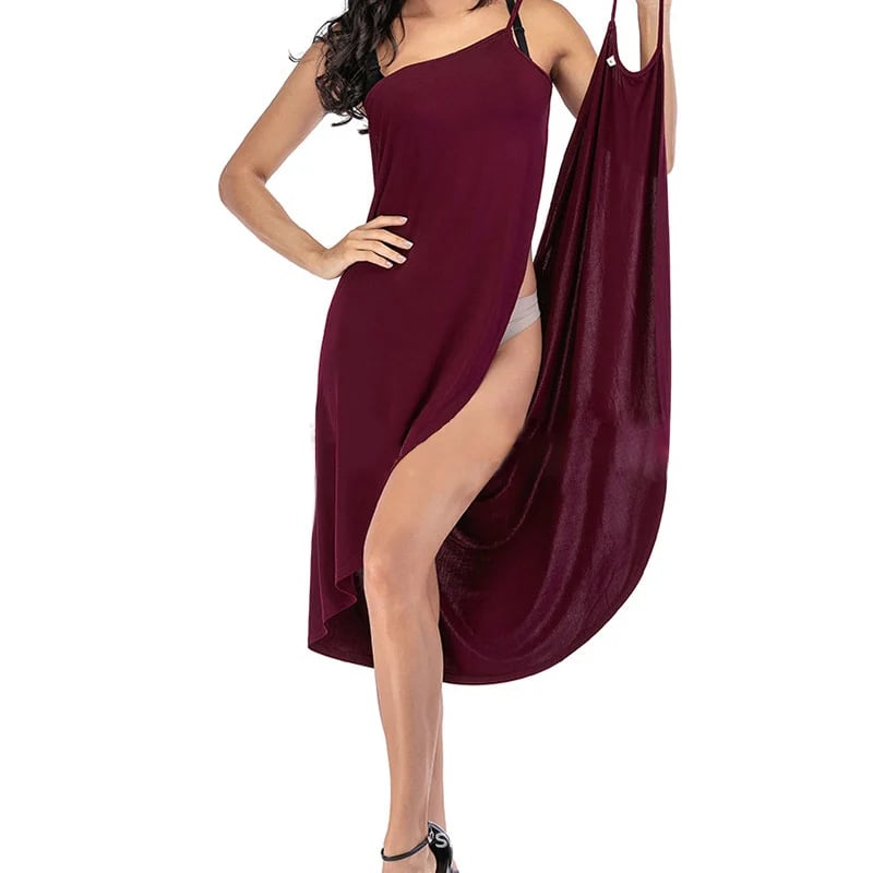 2023 new women's WRAP DRESS COVER-UP