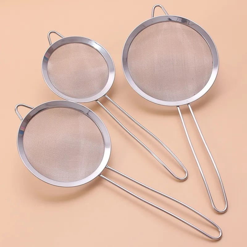 3Pcs Tea Strainer Set