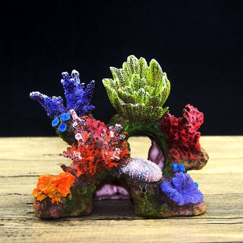 Living Reef Ornament For Aquarium