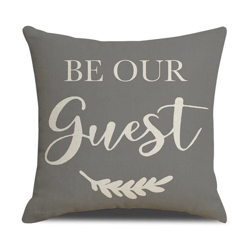 Casual Elegant Minimalist Letter Linen Pillow Cases Couch & Sofa Decor