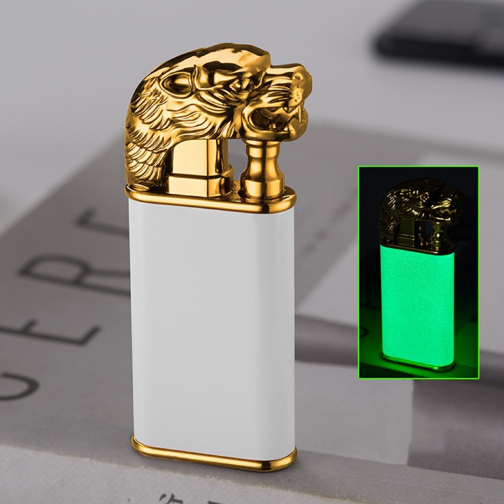 🔥  49% OFF🔥Double fire switch direct punch metal lighter