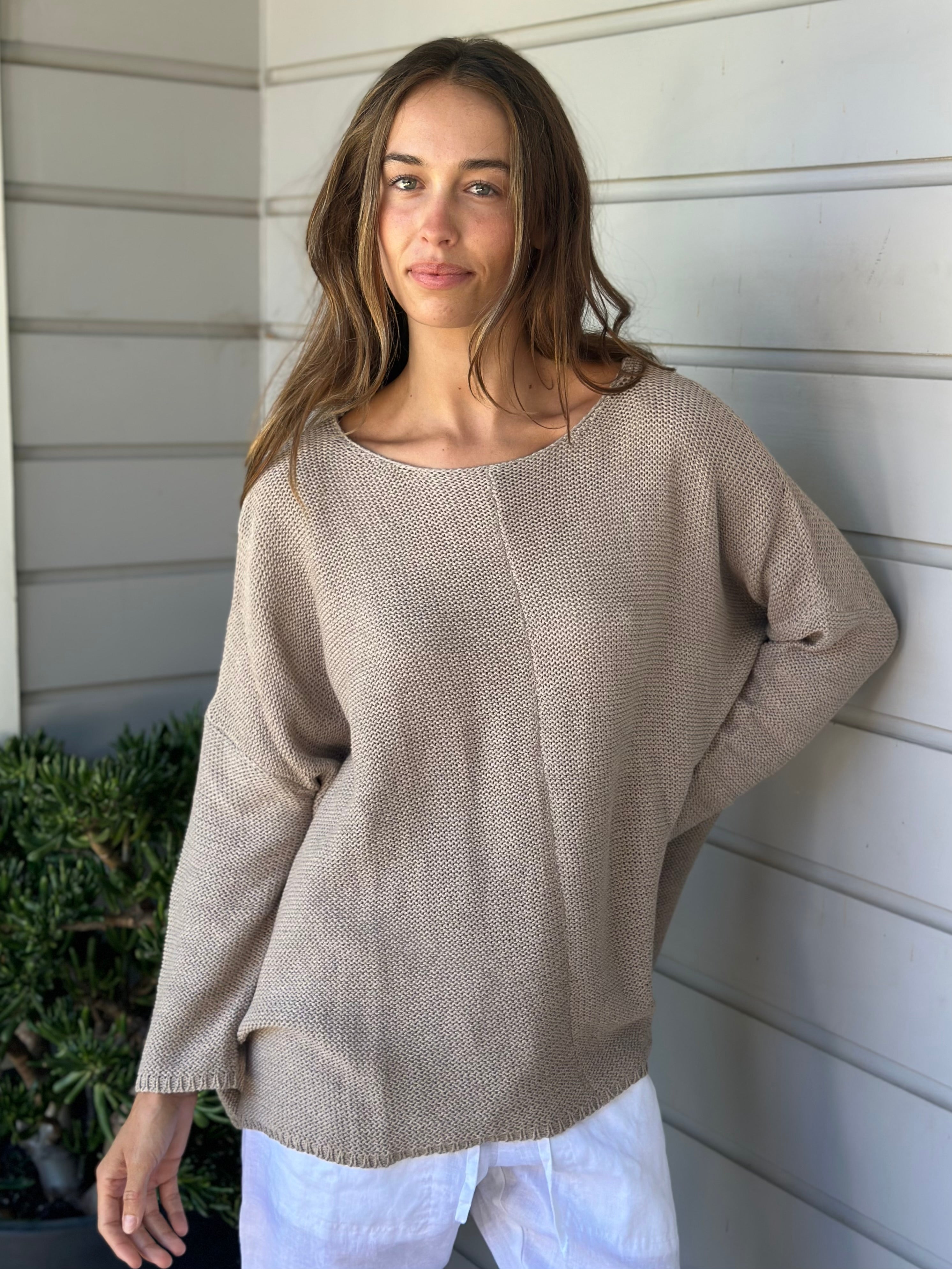 stella jersey - natural cotton knit
