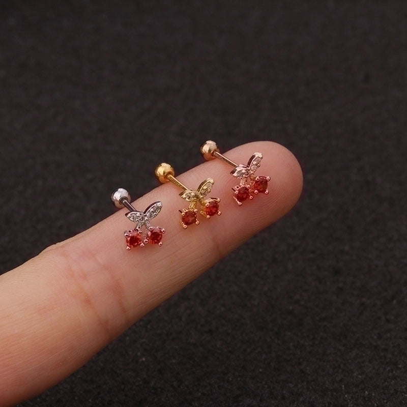 Ear Cartilage Rings & Studs Ethnic Style Geometric 316L Stainless Steel  Copper