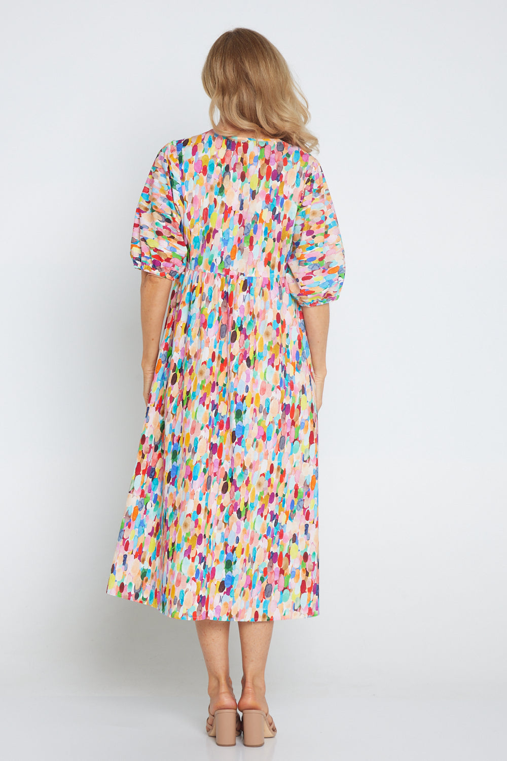 Summer Sun Dress - Confetti Watercolour