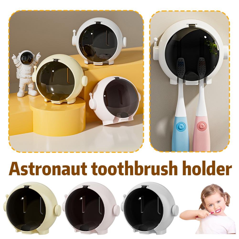 Astronaut Cartoon Toothbrush Holder