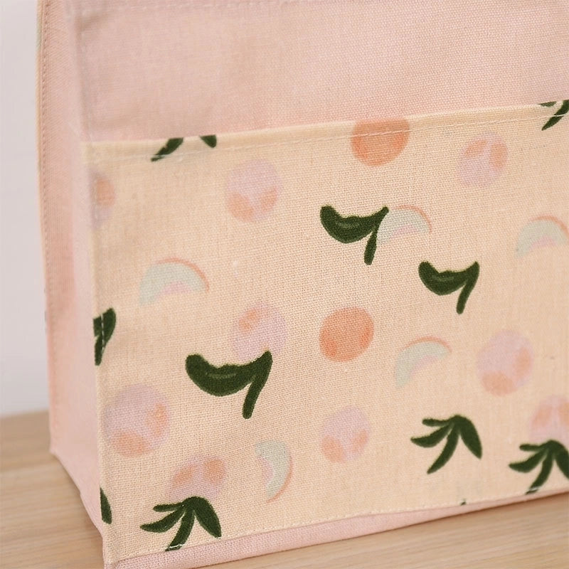 Simple Fruits Printing Portable Canvas Storage Bag