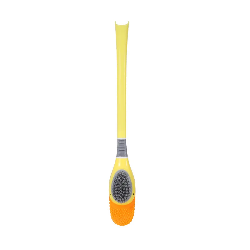 DUCK-SHAPED RUBBER TOILET BRUSH 鈥?SILICONE LONG HANDLE FOR DEEP CLEANING & CORNER REACH