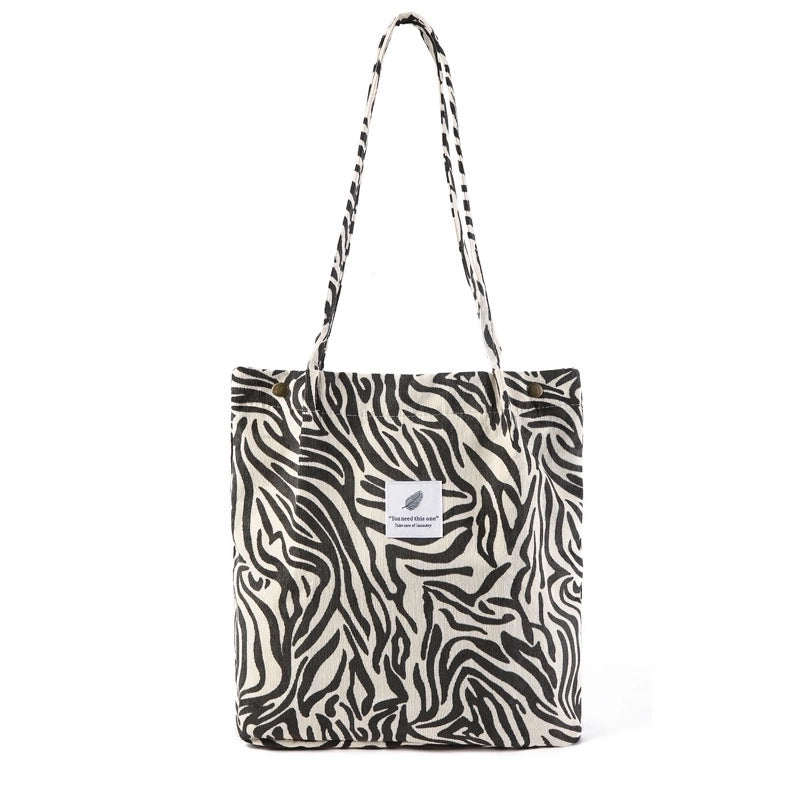 Women's Large All Seasons Polyester Preppy Style Canvas Bag