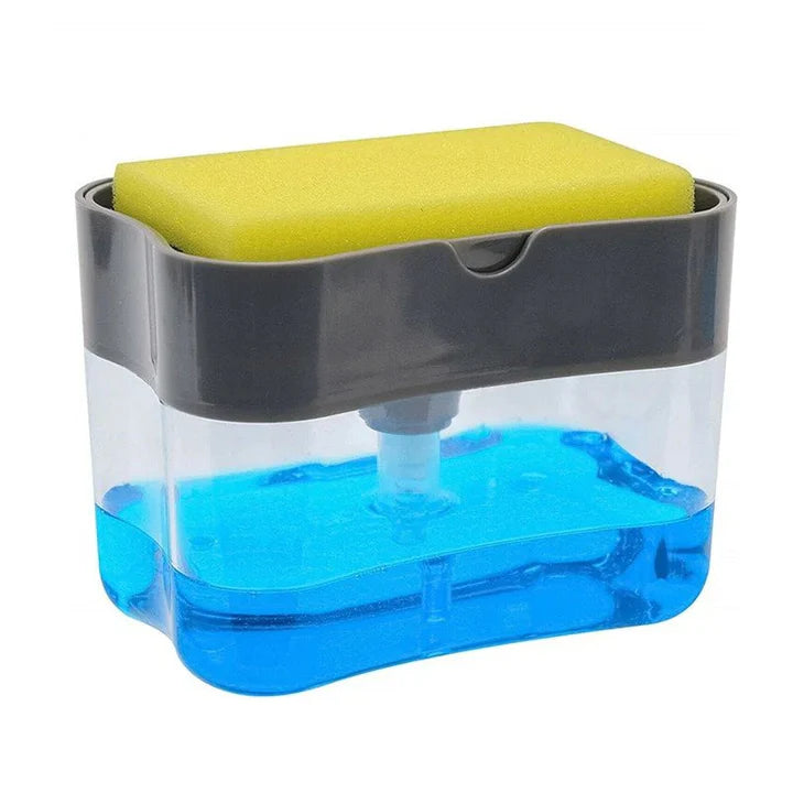 SOAP DISPENCER AND SPONGE CADDY