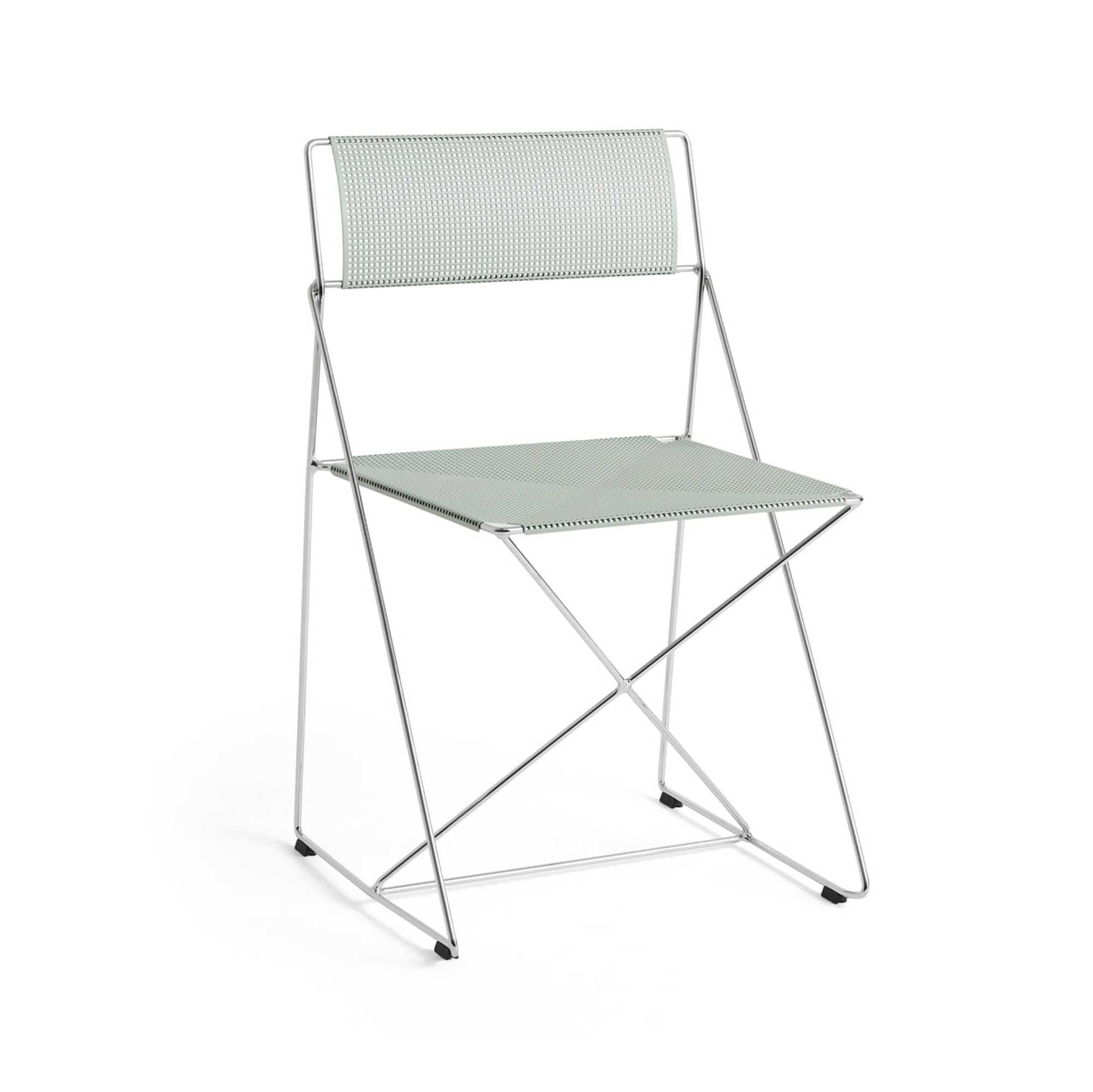 HAY X-Line chair chrome
