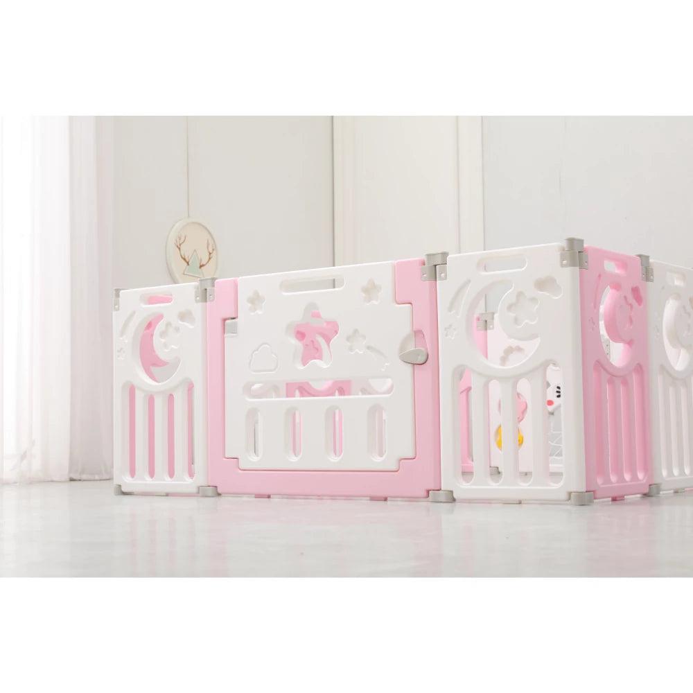 Moon & Star design Playpen 16+2