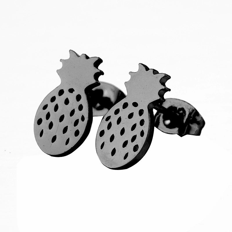 Minimalist Geometric Plating 304 Stainless Steel No Inlaid 18K Gold Plated Earrings
