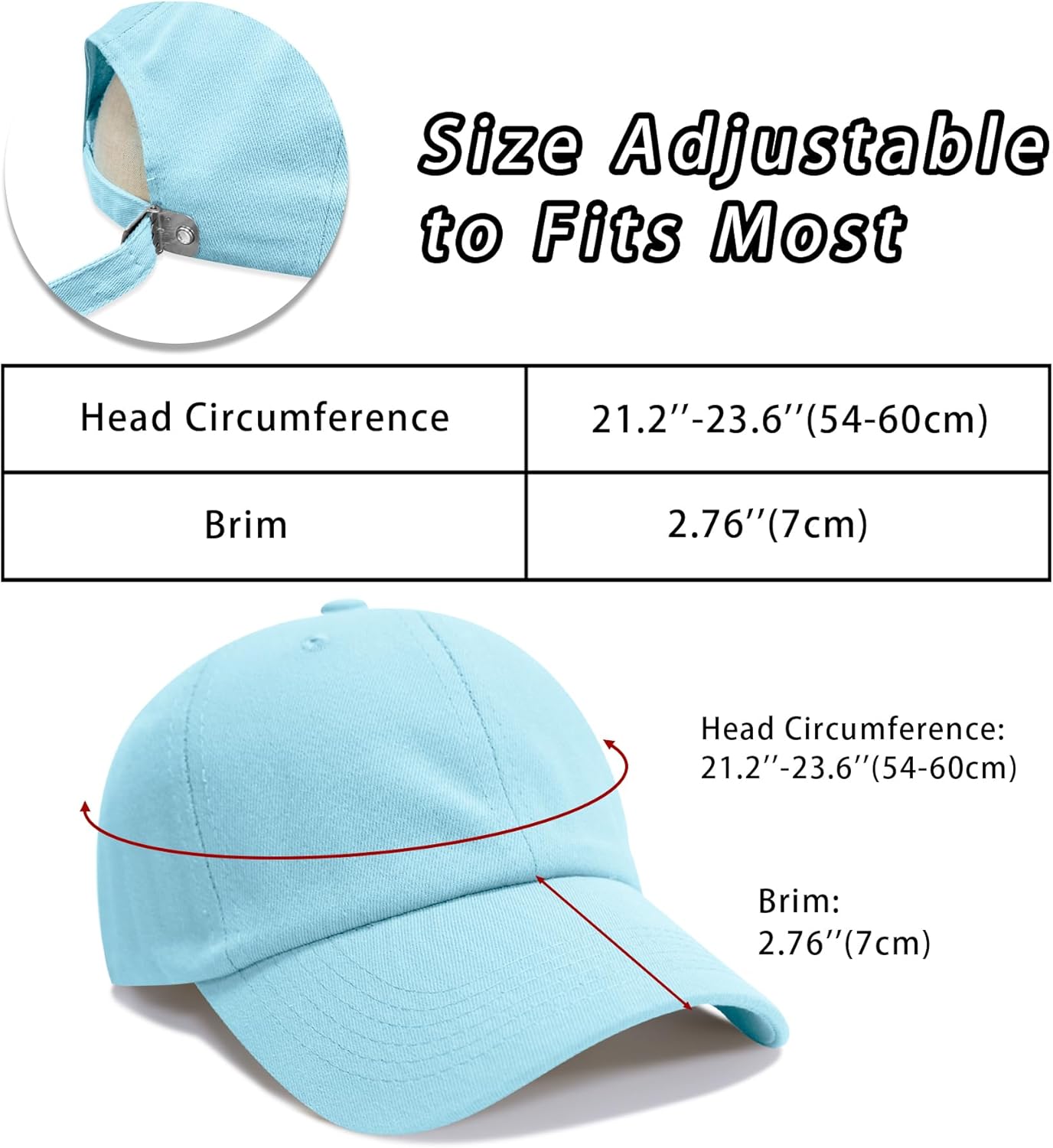 NPQQUAN Original Classic Low Profile Baseball Cap Golf Dad Hat Adjustable Cotton Hats Men Women Unconstructed Plain Cap