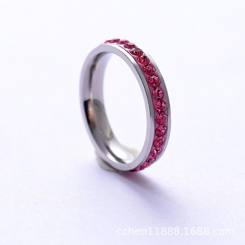 Commute Rhombus Stainless Steel Rings