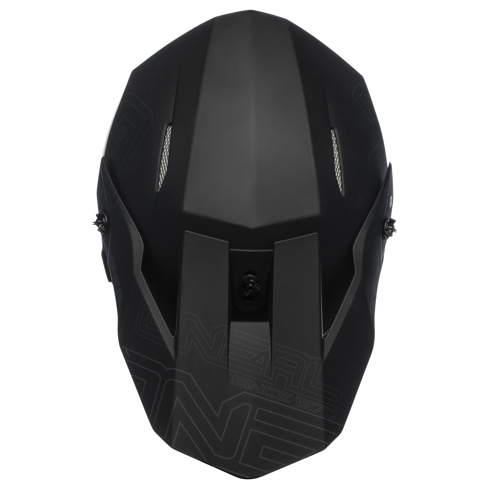 3 SRS Flat Helmet Black