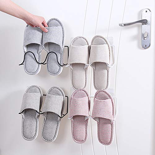 Wall Hanging Single Layer Paste Slippers Shelf Racks Shoes Shelf