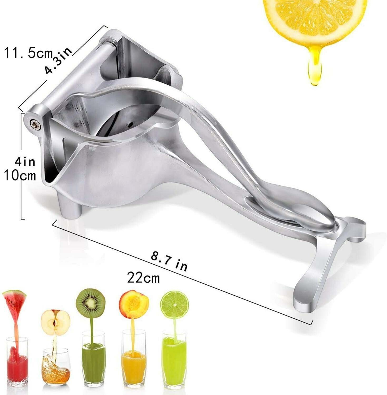 Stainless Steel Fresh Fruit Juice Extractor