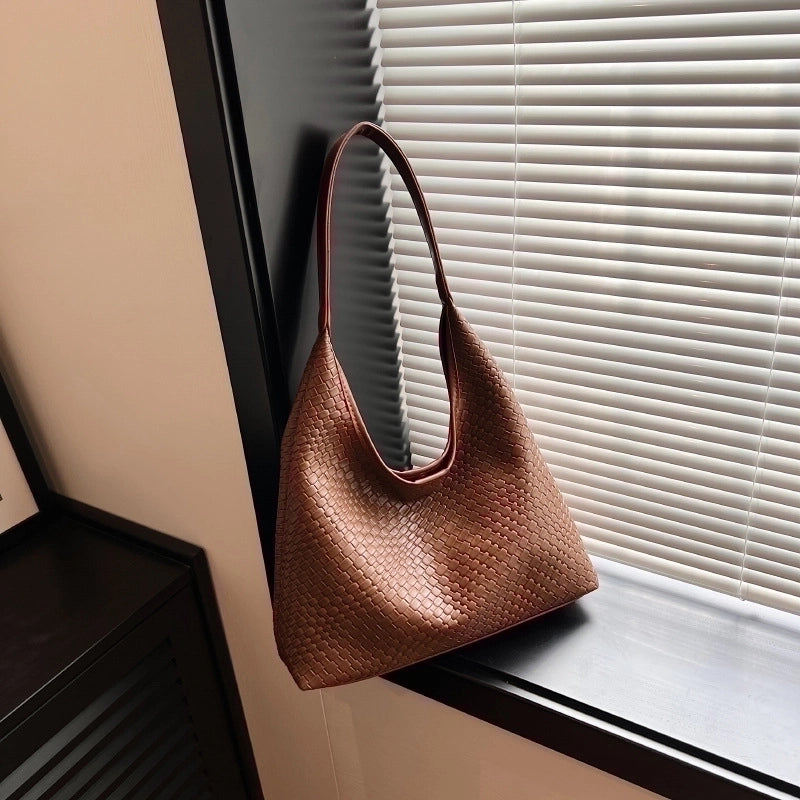 Women's Medium All Seasons Pu Leather Vintage Style Classic Style Shoulder Bag Tote Bag