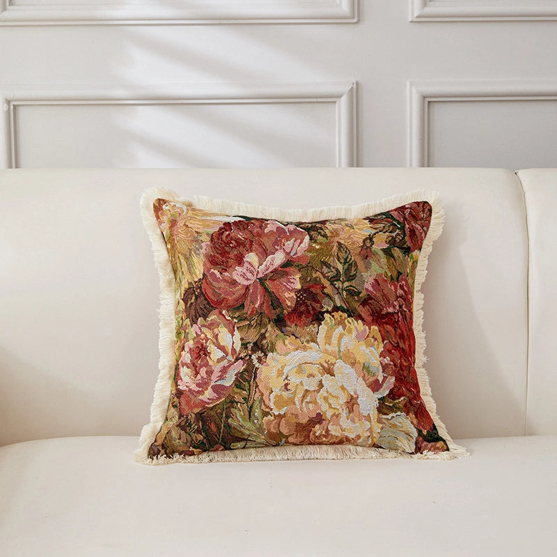 Minimalist Classic Style Geometric Cotton And Linen Pillow Cases
