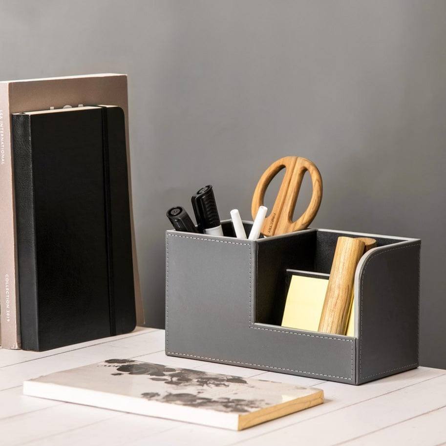 Menlo Desk Organiser - Grey