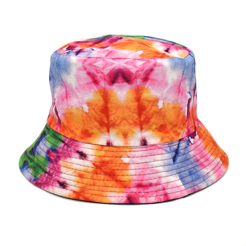 Unisex Hip-hop 3d Print Color Block Elephant Flat Eaves Bucket Hat