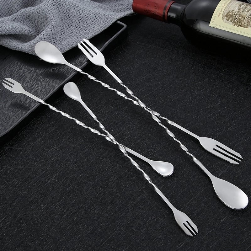 Casual Solid Color Stainless Steel Tableware 1 Piece