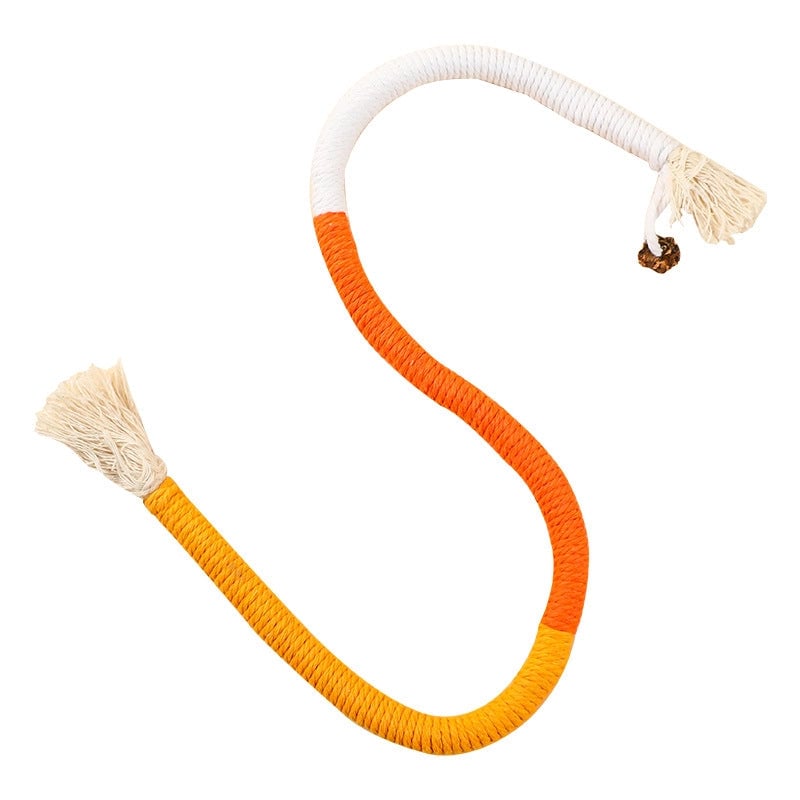 Minimalist Classic Style Cotton Rope Color Block Pet Toys