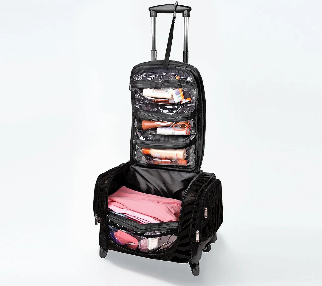 🎉𝑳𝒊𝒎𝒊𝒕𝒆𝒅 𝑻𝒊𝒎𝒆 𝑷𝒓𝒐𝒎𝒐𝒕𝒊𝒐𝒏💝Only Today Buy 2 Get 35% Off✨Weekender Travel Bag with Set of 2 Snap-In Toiletry Case