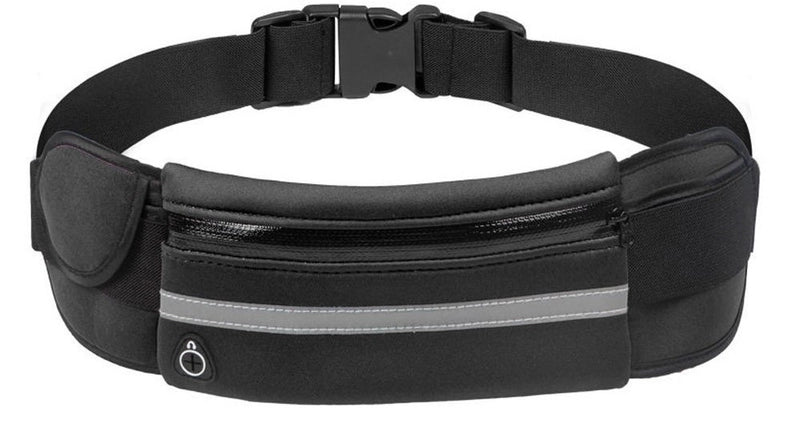 Fashion Solid Color Printing Square Zipper Fanny Pack