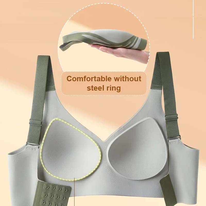 Lifting Anti-Sagging Wireless Push-up Bra