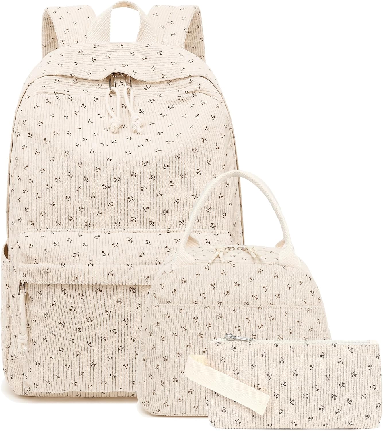 Bluboon School Backpack Teens Girls Boys Kids School Book Bags with Lunch Box Pencil Bag