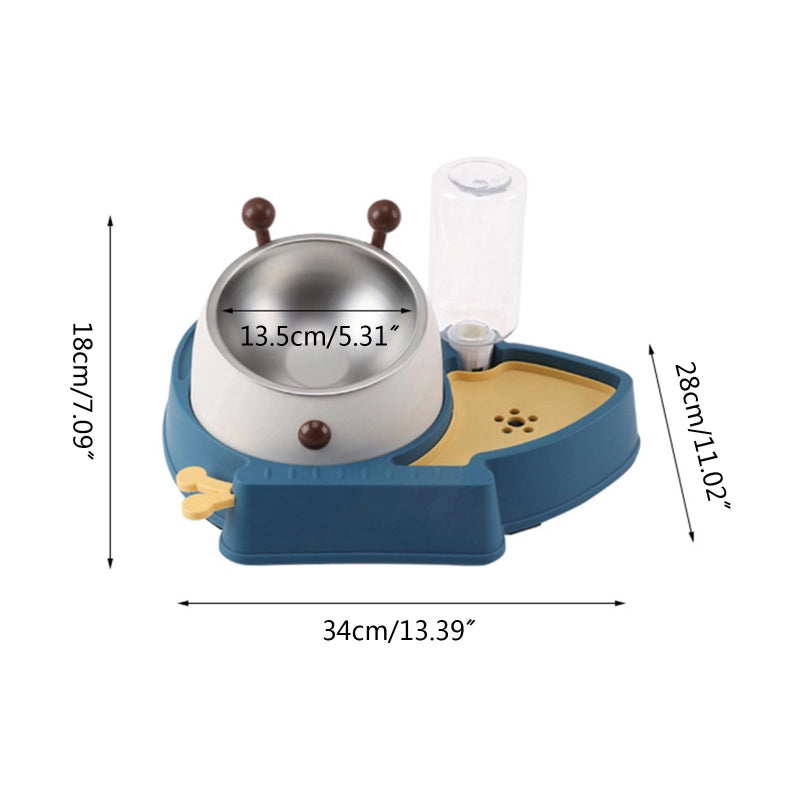 Automatic Feeder Dog Food Bowl