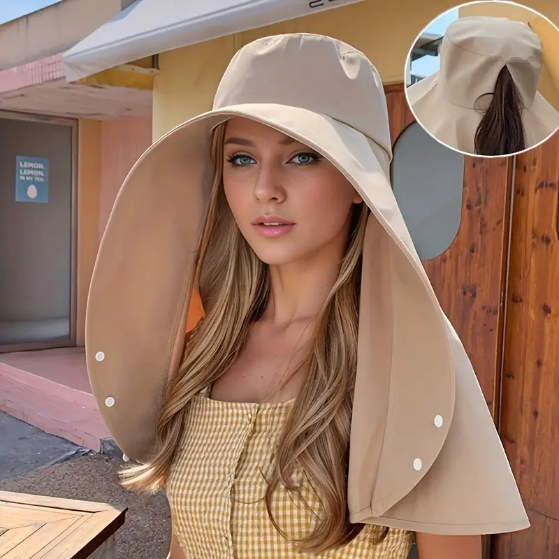 🔥Last Day Promotion 75% OFF🔥Wide Brim Shawl Sun Hat