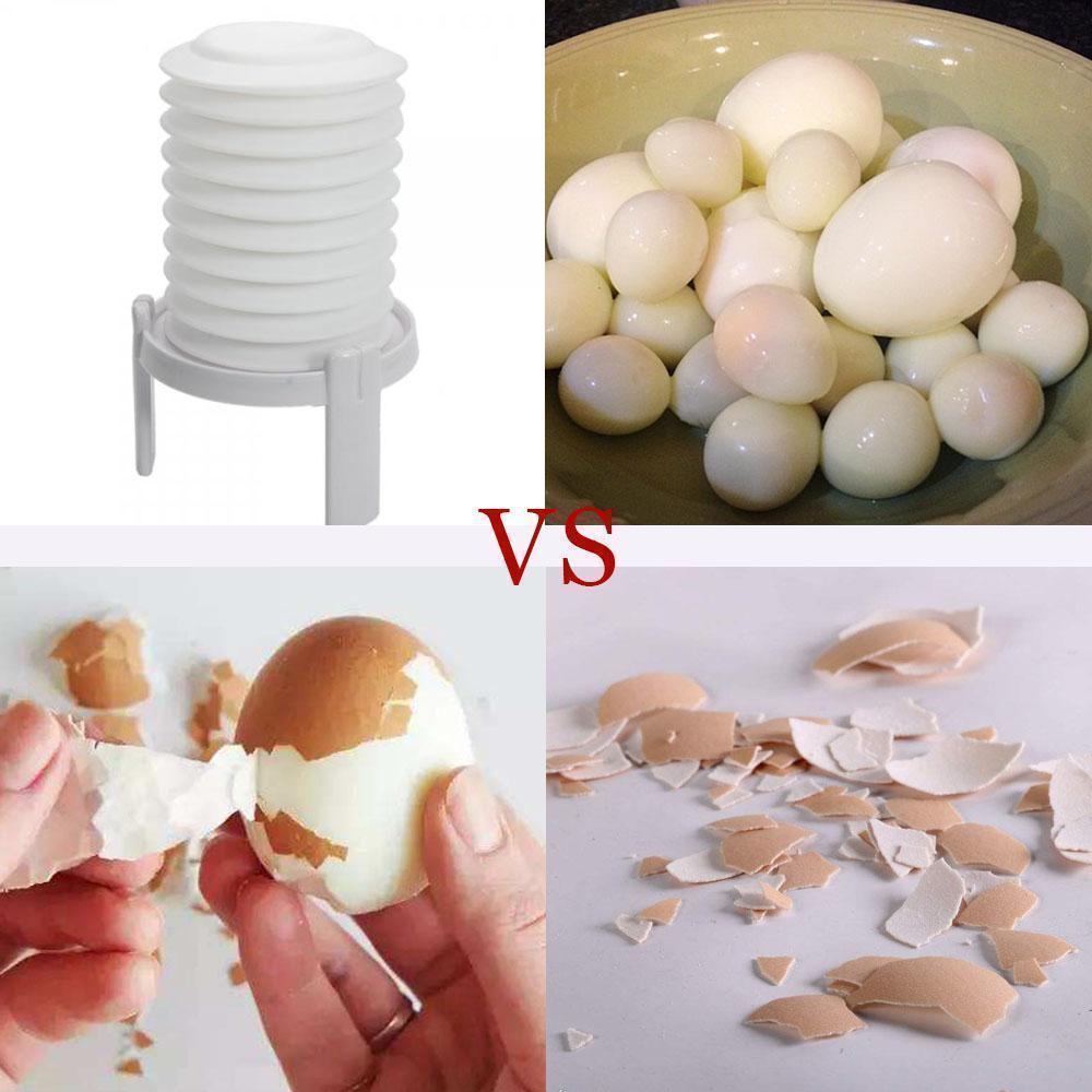 Egg Peeler. White