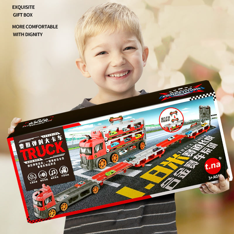 🔥Last day 49% OFF - Catapulting Racing Track with Cars