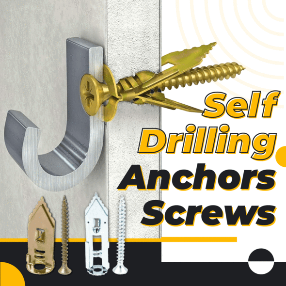 (🎅Hot Sale Now-SAVE 48% Off )Self-Drilling Anchors Screws