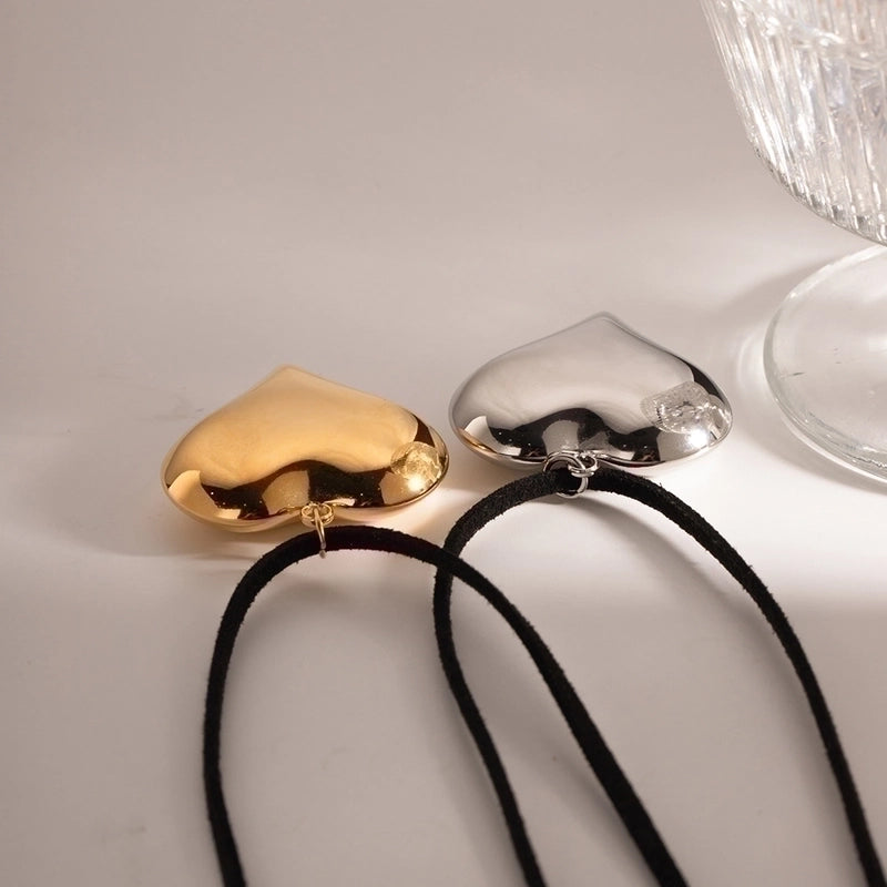 Minimalist Love Stainless Steel 18K Gold Plated Plating Necklace