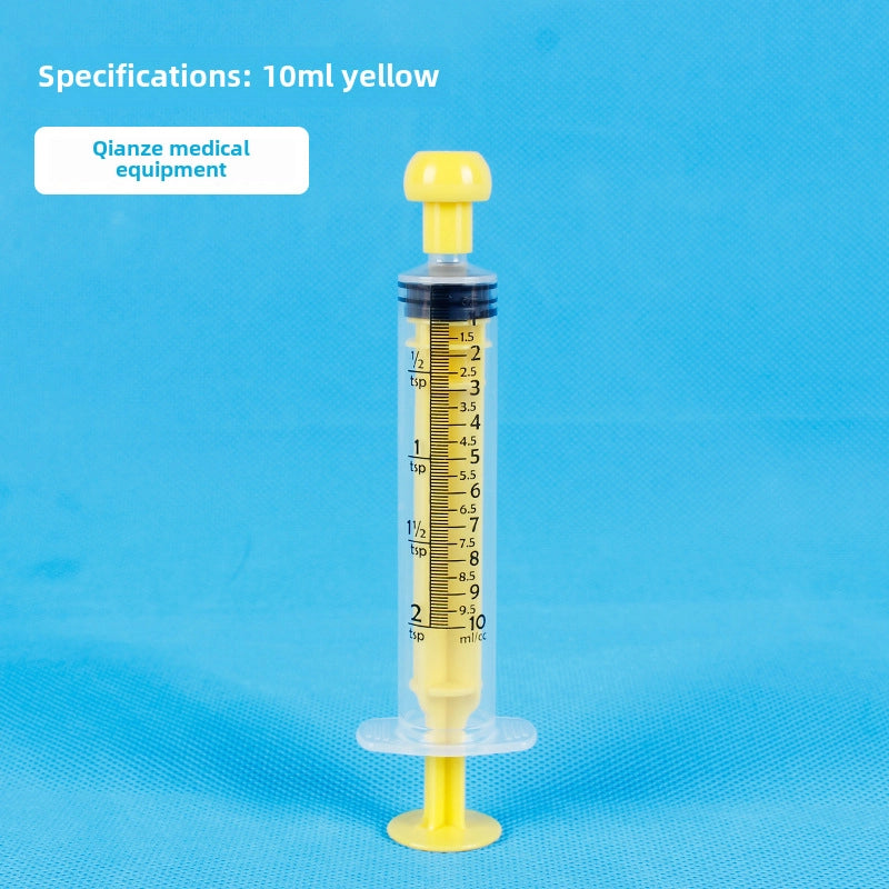 Colorful Disposable Small Size Plastic Syringe Feeder For Livestock 5ml 10ml Pet Feeding Tool Durable Lightweight Easy To Use