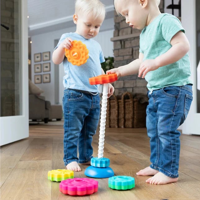 Toy Rainbow Stacking Circle - Today 49%Off👍