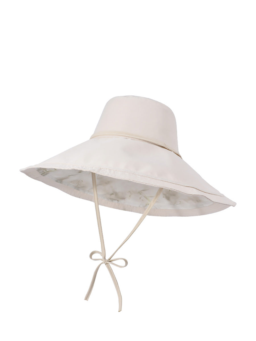 Women Summer Casual Dual-side Wearing Sunproof Hat