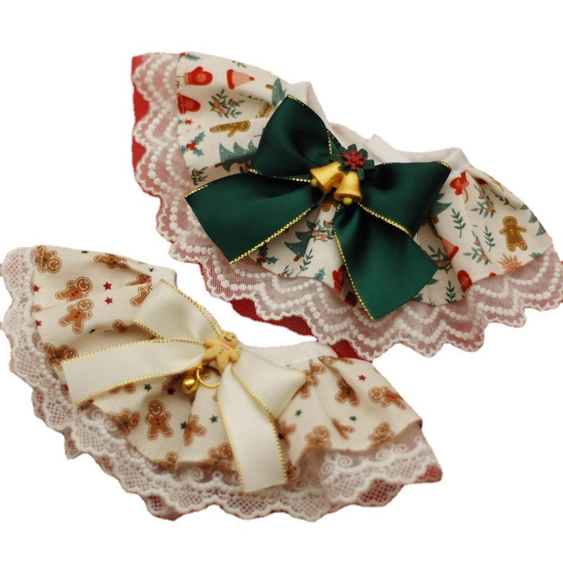 Cute Christmas Bow Knot Bell