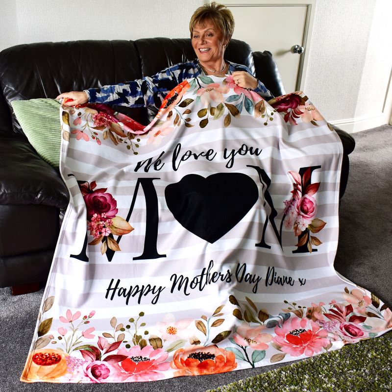 Custom Photo Memories Blanket