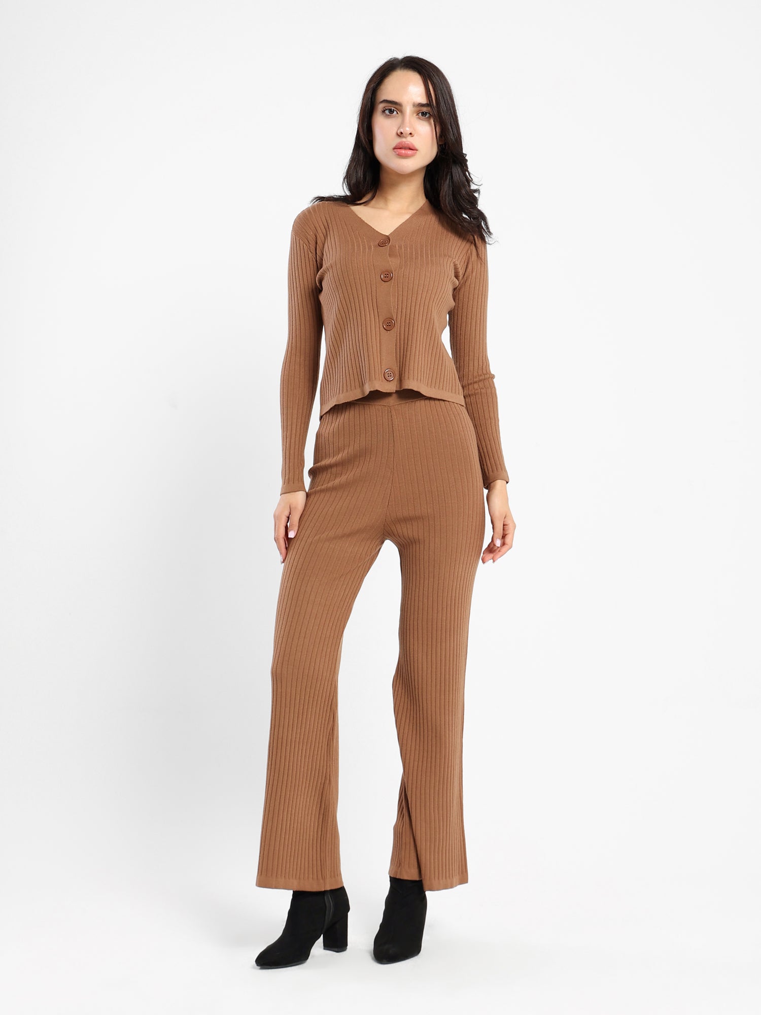 Basic Twin Set Cardigan Solid