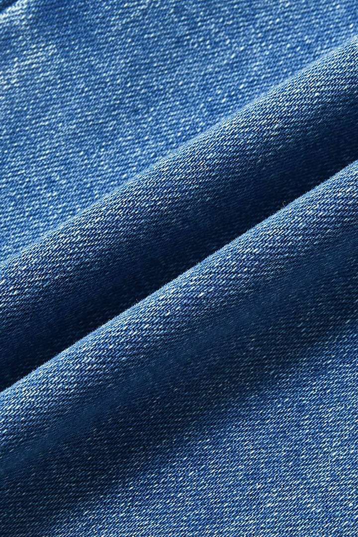 🔥Promotion-Wash Wrap Mid Rise Stretchy Flare Jeans