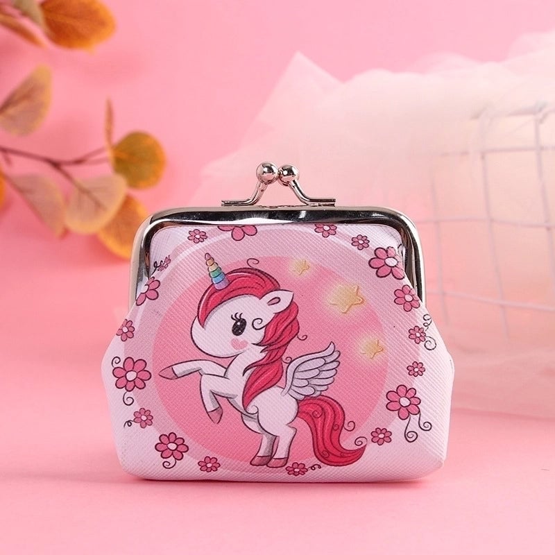 Women's Pvc Buckle Coin Purses